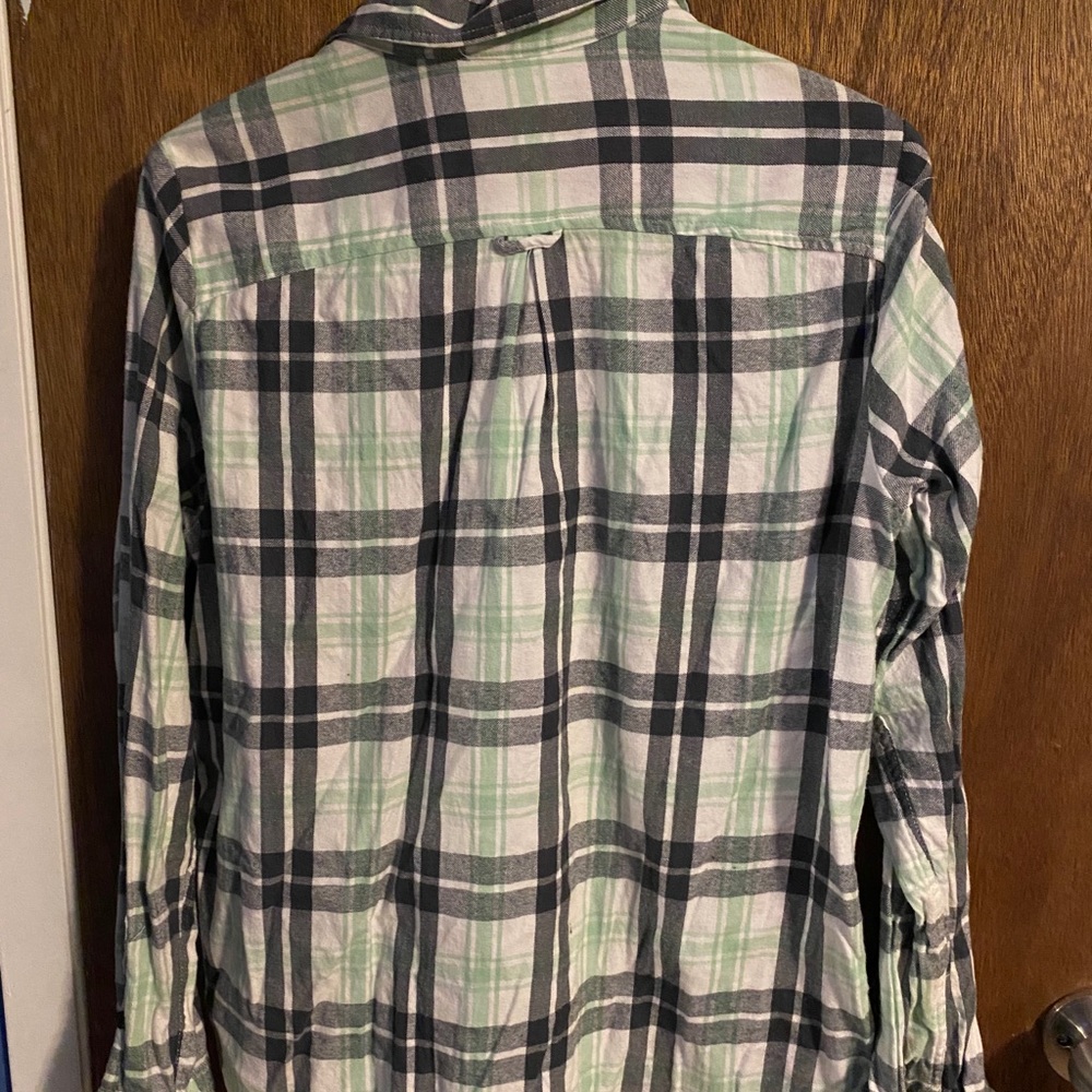 Hurley Plaid Button Down Flannel